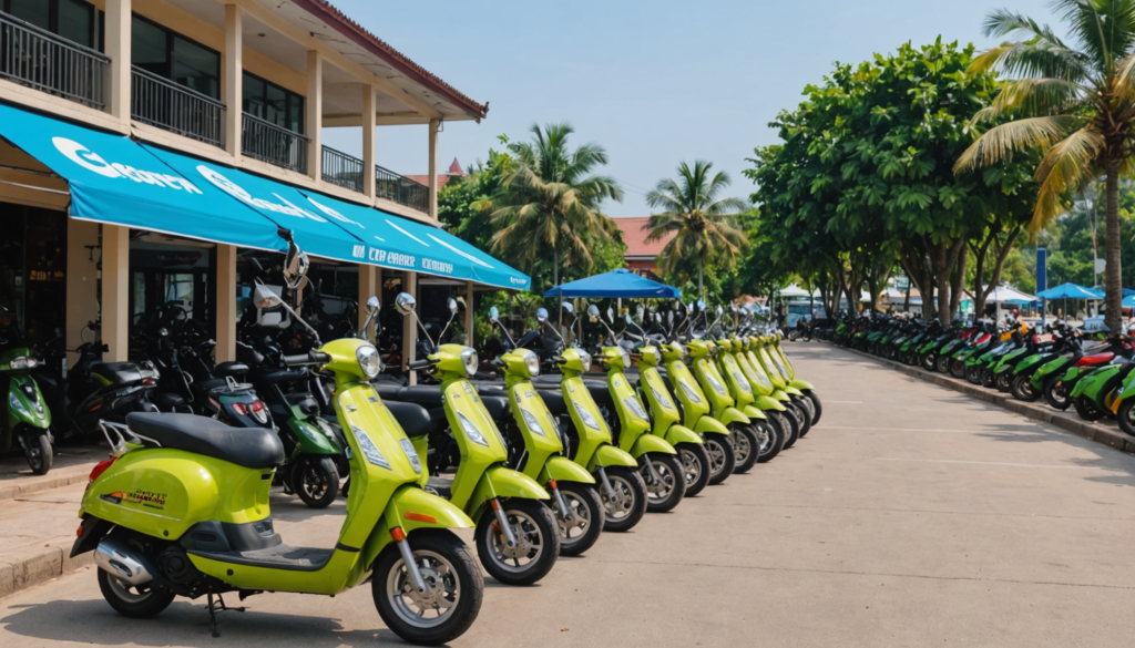 Louer un scooter à Pattaya avec conseils de circulation et sécurité
