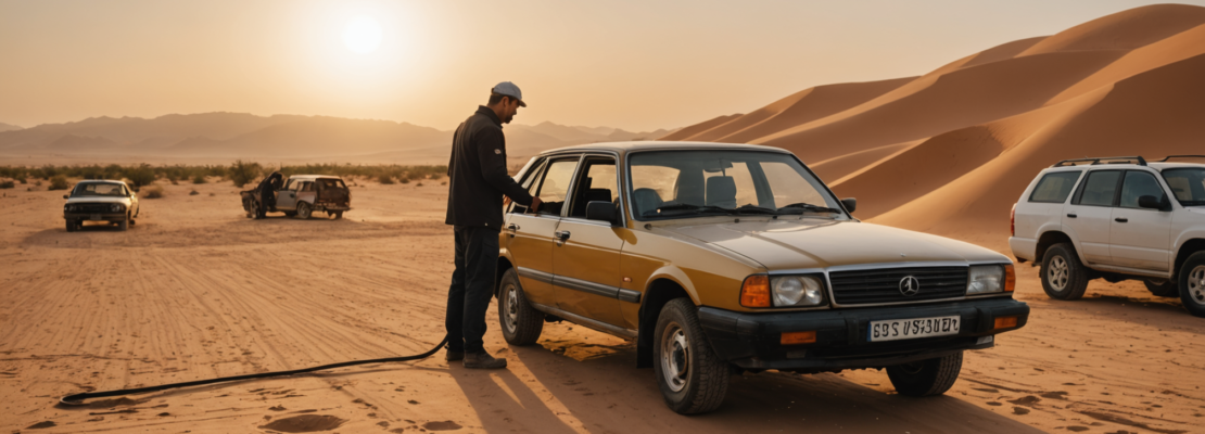 Maghreb sur la route : check auto avant désert