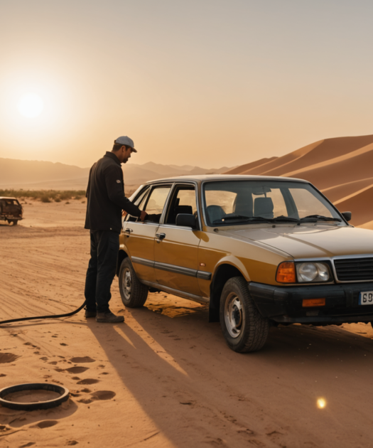 Maghreb sur la route : check auto avant désert