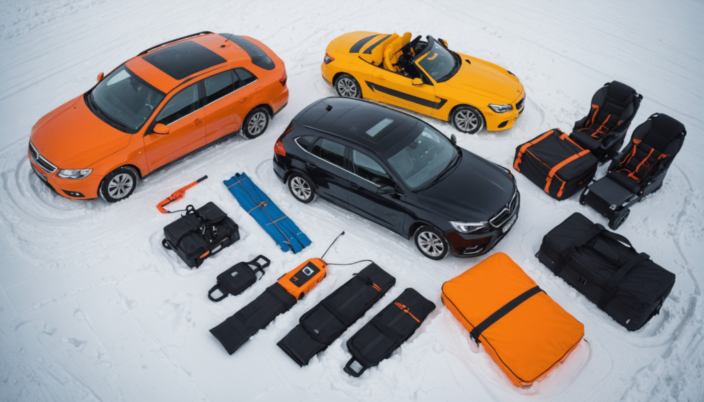 Conduire en hiver : pneus – routes verglacées – équipements