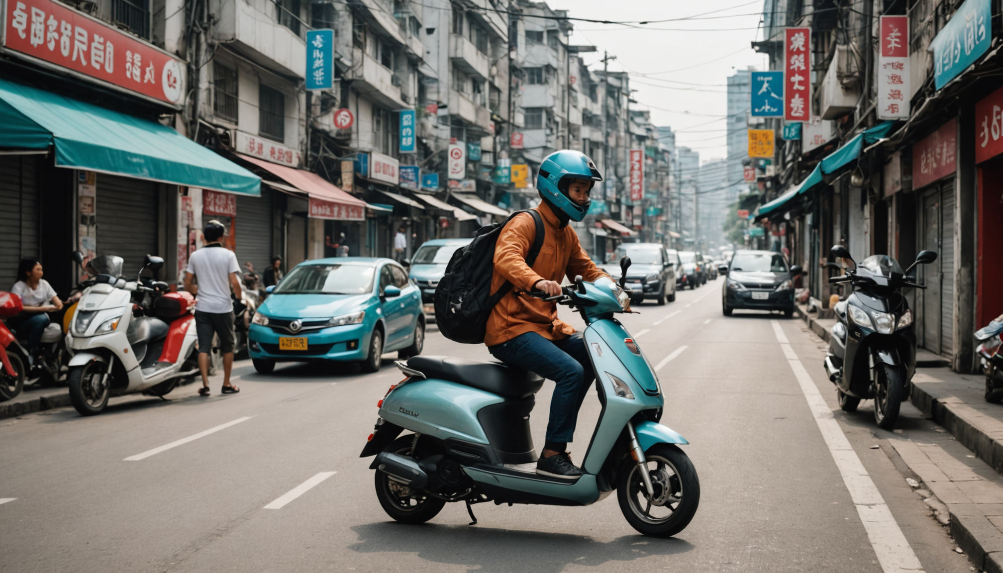 découvrez l'aventure unique d'un road trip en scooter électrique à travers les routes urbaines dynamiques d'asie, alliant écotourisme et exploration culturelle.