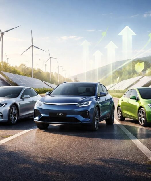 Diversifier avec l&rsquo;automobile électrique grâce à Tesla, BYD et les ETF mobilité verte