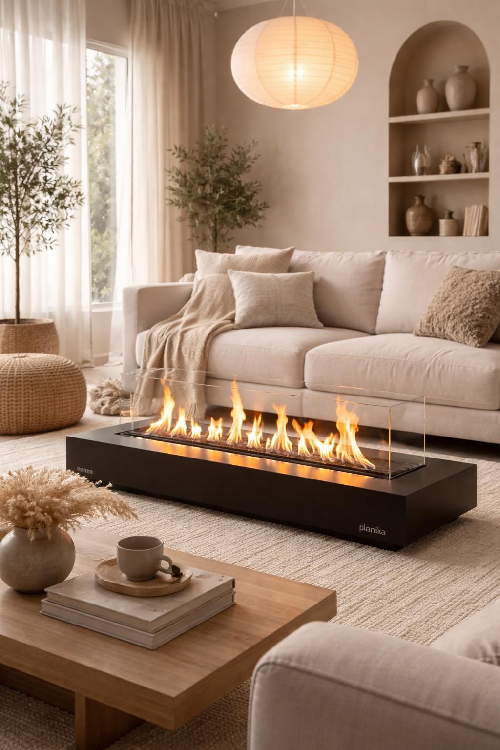 découvrez comment installer une cheminée bioéthanol planika pour créer une ambiance cocooning chaleureuse et élégante, sans aucun travaux.