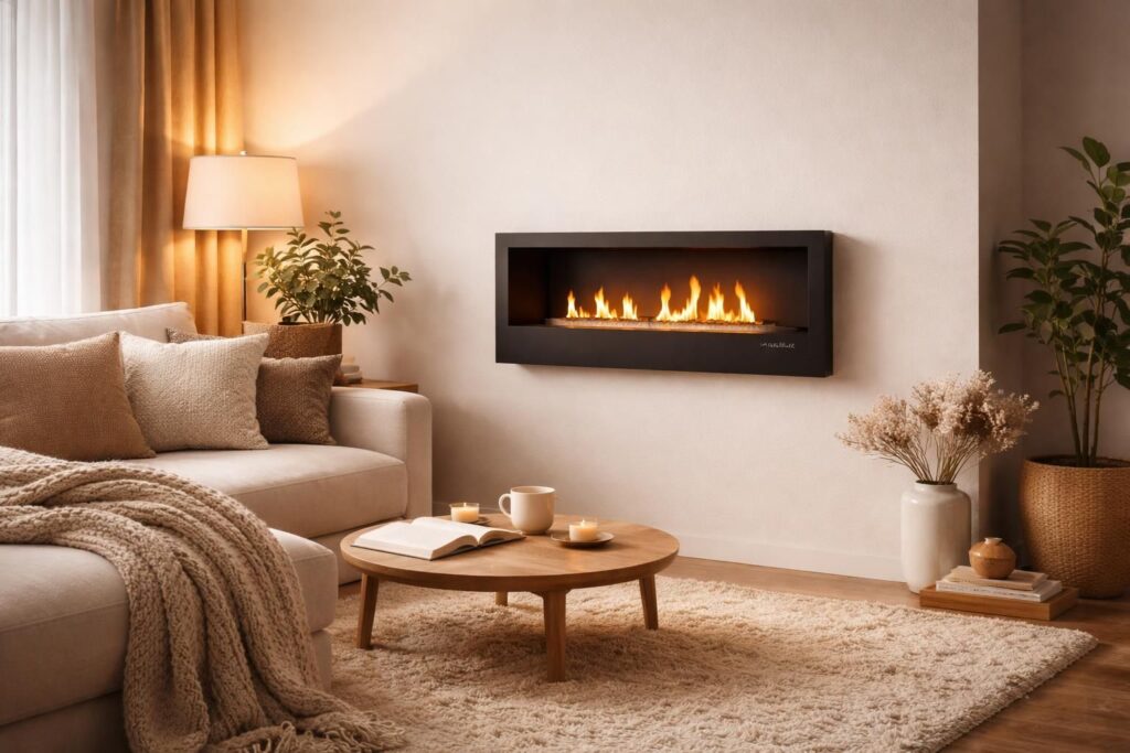 Installer cheminée bioéthanol Planika pour ambiance cocooning sans travaux