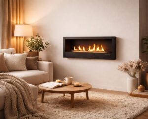 Installer cheminée bioéthanol Planika pour ambiance cocooning sans travaux