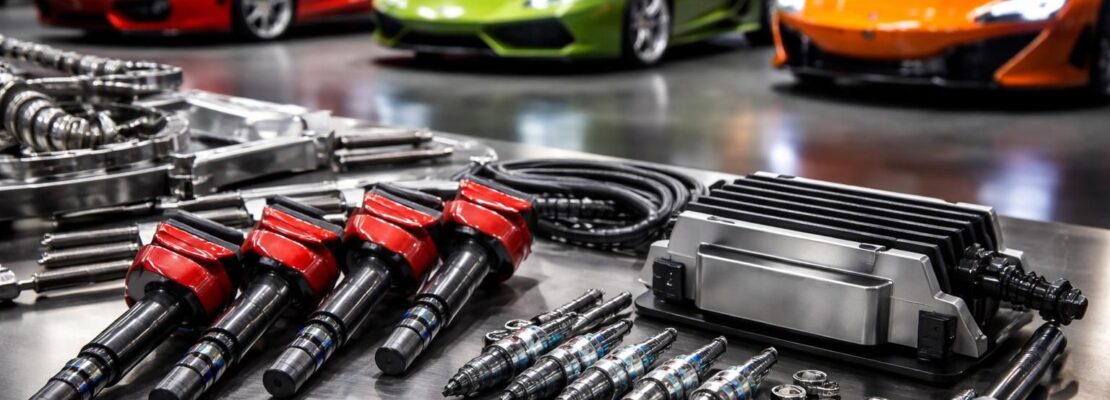 Kit allumage pour voitures sportives avec Ferrari 488, Lamborghini Huracán et McLaren 720S