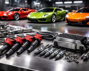 Kit allumage pour voitures sportives avec Ferrari 488, Lamborghini Huracán et McLaren 720S