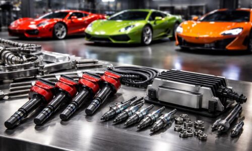 Kit allumage pour voitures sportives avec Ferrari 488, Lamborghini Huracán et McLaren 720S