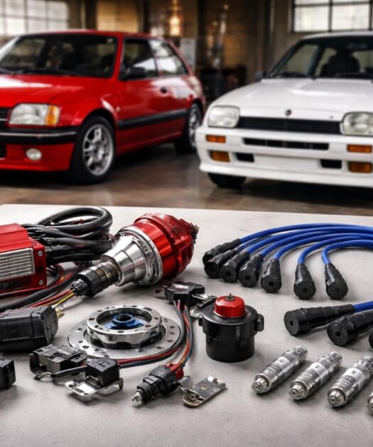 Kits allumage électronique pour voitures anciennes Peugeot 205 GTI et Renault 5 Alpine Turbo