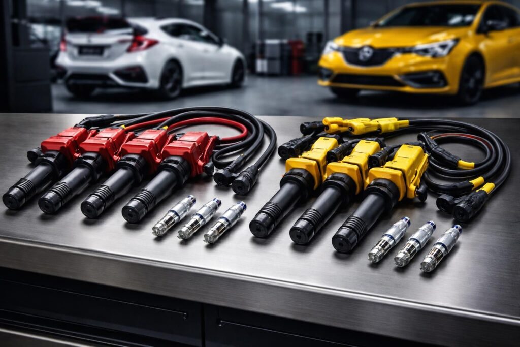 Les kits allumage performance pour Honda Civic Type R et Megane RS Trophy